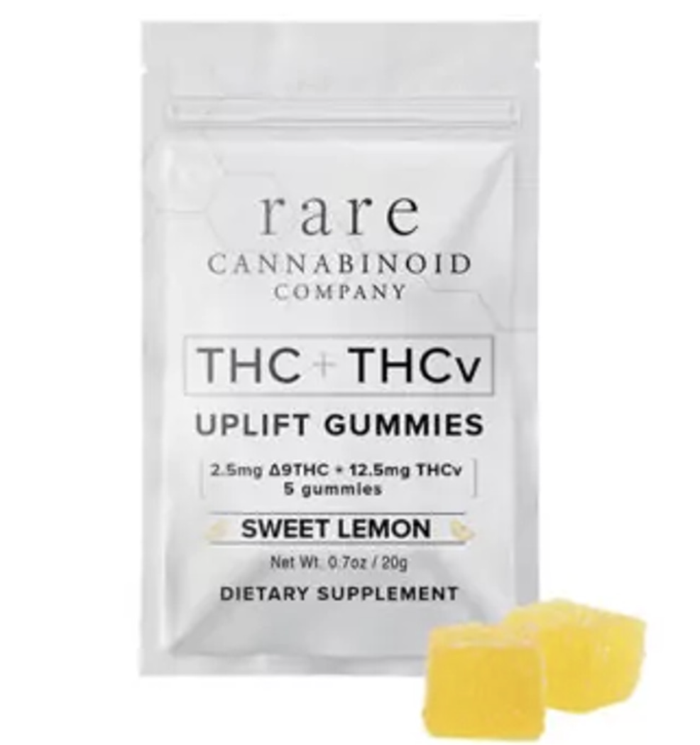 Rare Cannabinoid THCV + Gummies / THC + THCV 5ct